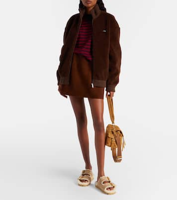 Wool-blend fleece jacket | Prada