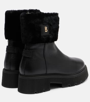 Turin shearling-lined leather ankle boots | Bogner