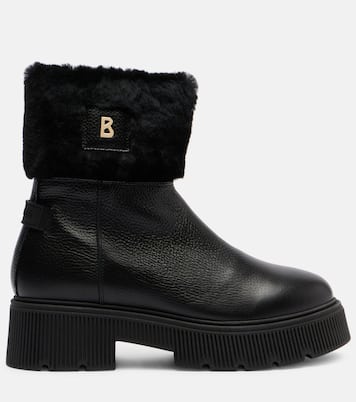 Turin shearling-lined leather ankle boots | Bogner