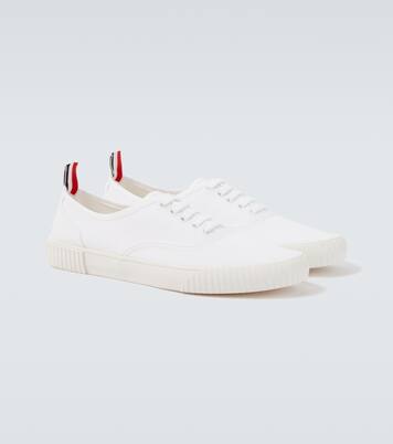 Heritage canvas sneakers | Thom Browne