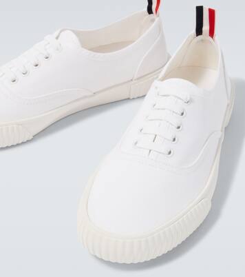 Heritage canvas sneakers | Thom Browne