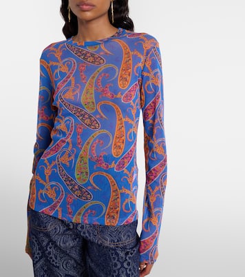 Top aus Tüll | Etro