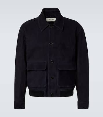 Giacca blouson in suede | Frame
