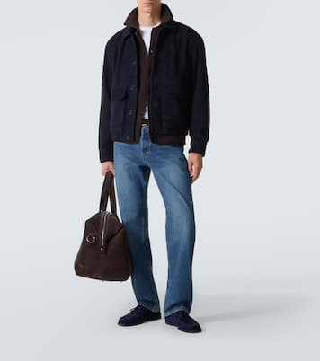 Giacca blouson in suede | Frame