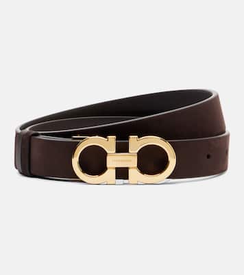 Gancio Mediterraneo leather belt | Ferragamo