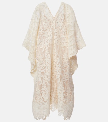 Guipure lace kaftan  | Oscar de la Renta
