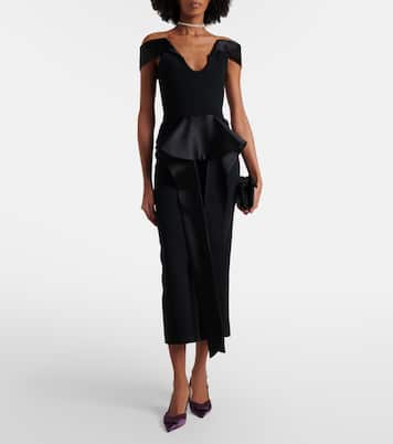 Pumps slingback Afia 65 in raso | Jimmy Choo