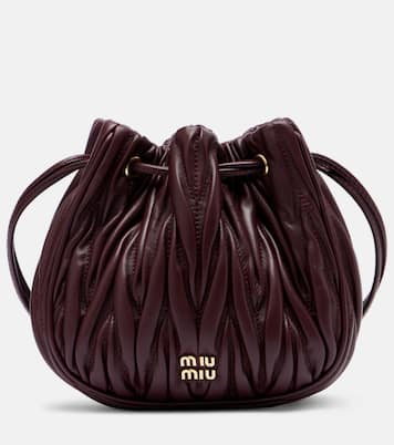 Bucket Bag aus Matelassé-Leder | Miu Miu