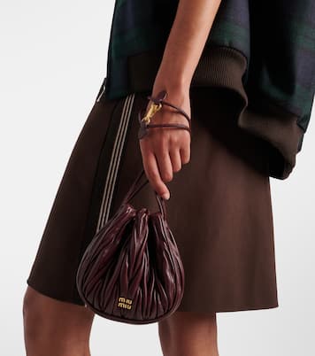 Bucket Bag aus Matelassé-Leder | Miu Miu