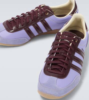 x Wales Bonner Japan suede-trimmed sneakers | Adidas