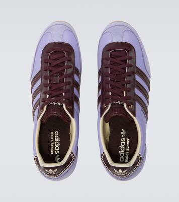 x Wales Bonner Japan suede-trimmed sneakers | Adidas