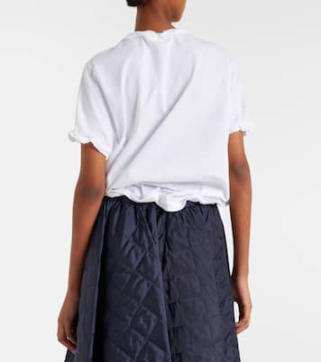 T-Shirt aus Baumwoll-Jersey | Prada