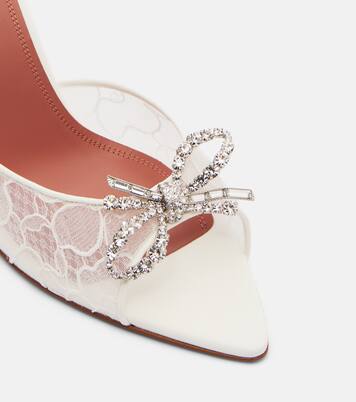 Verzierte Mules Rosie aus Spitze | Amina Muaddi