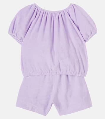 Top e shorts Judy in spugna di misto cotone | Cozmo