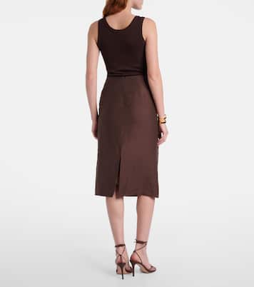 Sequined midi skirt | Xu Zhi