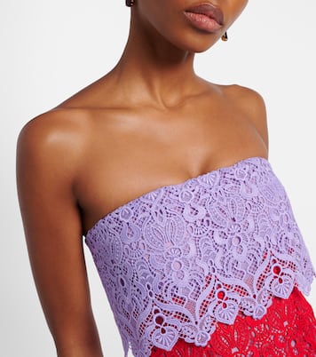 Robe de cocktail en dentelle | Carolina Herrera