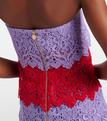 Robe de cocktail en dentelle | Carolina Herrera