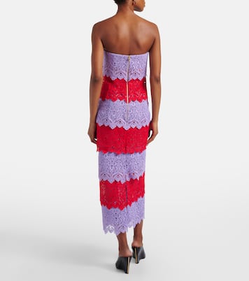 Robe de cocktail en dentelle | Carolina Herrera