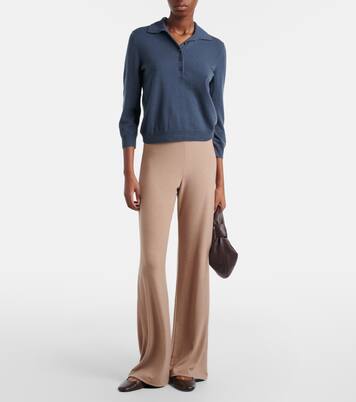 Lauren jersey wide-leg pants | Leset
