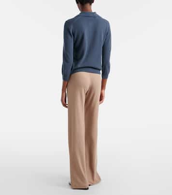 Lauren jersey wide-leg pants | Leset