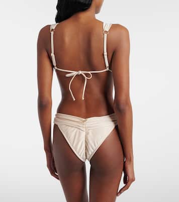 Iris ruched bikini bottoms | Bananhot