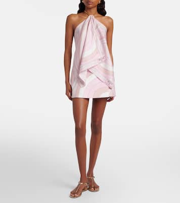 Iride silk twill miniskirt | Pucci