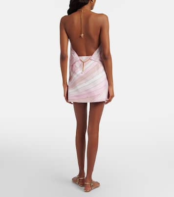 Iride silk twill miniskirt | Pucci