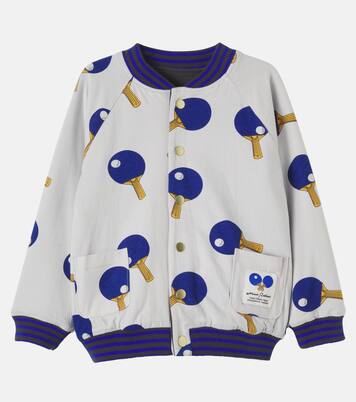 Table Tennis Team cotton jersey cardigan | Mini Rodini