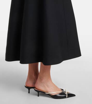 Midirock VGold aus Crêpe Couture | Valentino