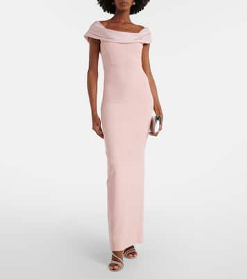 Robe Adele à finitions en satin | Solace London