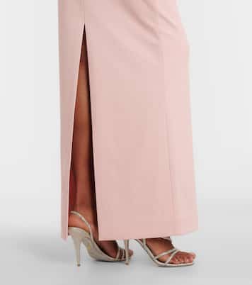 Robe Adele à finitions en satin | Solace London