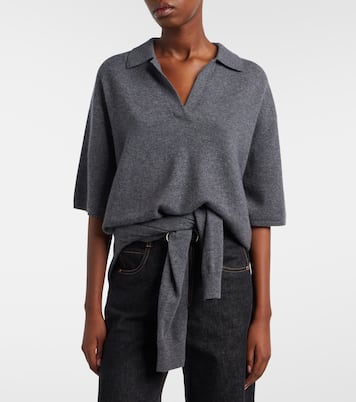 Neela cashmere polo sweater | Lisa Yang