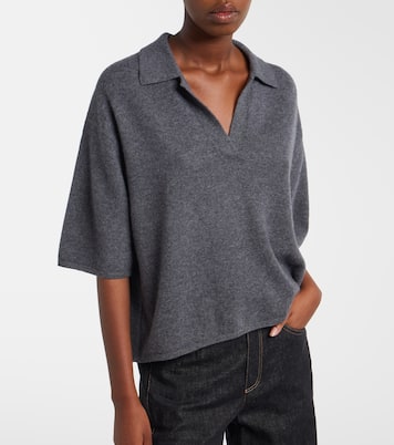 Neela cashmere polo sweater | Lisa Yang