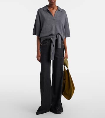 Neela cashmere polo sweater | Lisa Yang