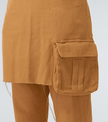 Wool apron with pocket | Undercover