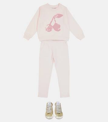 Trick cotton sweatpants | Bonpoint