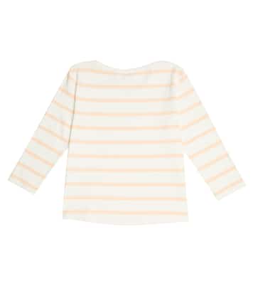 Breton-striped cotton top | Bonpoint