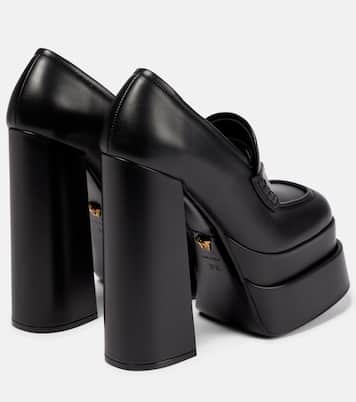 Loafer-Pumps Aevitas aus Leder | Versace