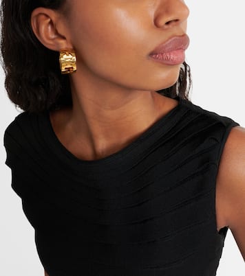 Orecchini a cerchio con cut-out | Alaïa