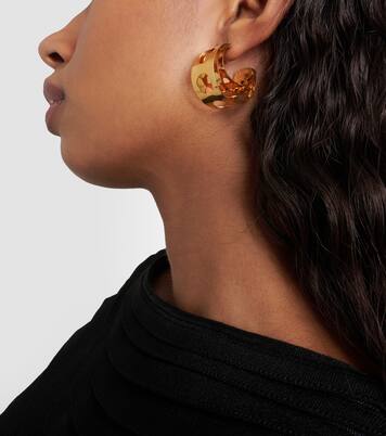 Orecchini a cerchio con cut-out | Alaïa