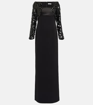 Robe Liza aus Crêpe | Safiyaa