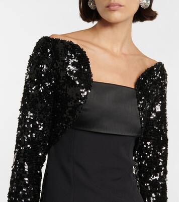 Robe Liza aus Crêpe | Safiyaa