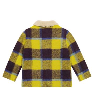 Baya wool-blend tartan coat | Bonpoint