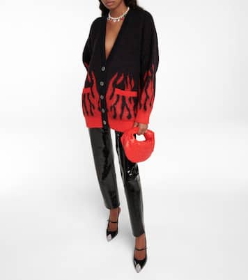 Cardigan aus einem Mohairgemisch | Alessandra Rich