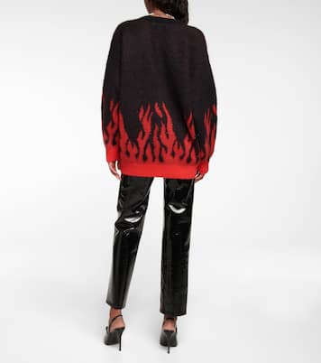 Cardigan aus einem Mohairgemisch | Alessandra Rich