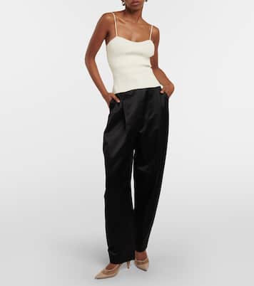 Ziggy ribbed top | Khaite