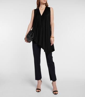 توب بليسيه غير متماثل من الساتان | Joseph