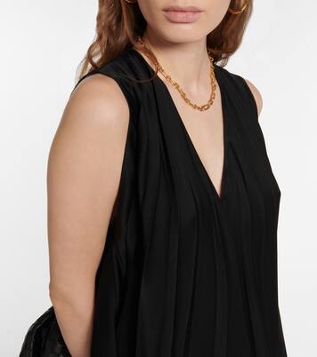 توب بليسيه غير متماثل من الساتان | Joseph