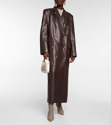 Saint Honoré 85 suede boots | Aquazzura