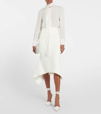 Verzierte Pumps aus Satin | Gianvito Rossi